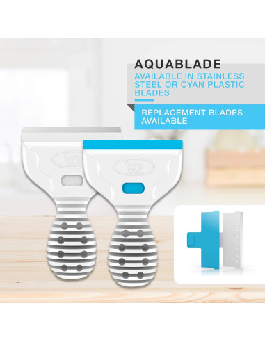 Raspador de Acero Inoxidable AquaBlade M Continuum Aquatics