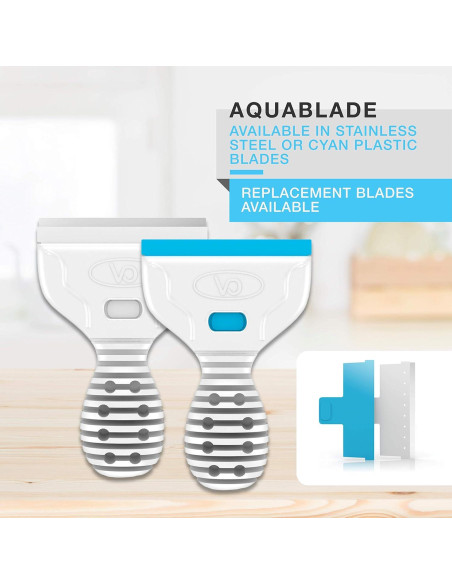 Raspador de Acero Inoxidable AquaBlade M Continuum Aquatics