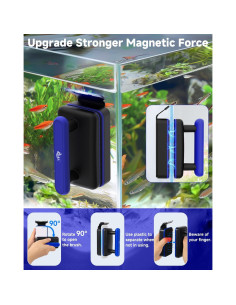 Limpiador Magnético para Acuarios AQQA M 0.5-1.0 cm 2