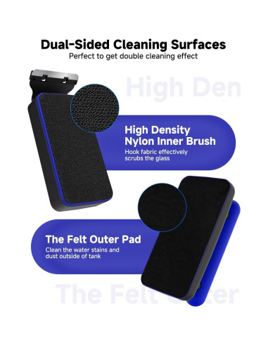 Limpiador Magnético para Acuarios AQQA M 0.5-1.0 cm