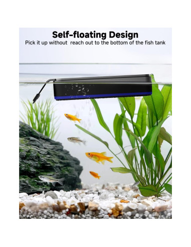 Limpiador Magnético para Acuarios AQQA M 0.5-1.0 cm