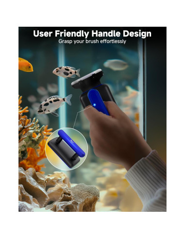 Limpiador Magnético para Acuarios AQQA M 0.5-1.0 cm