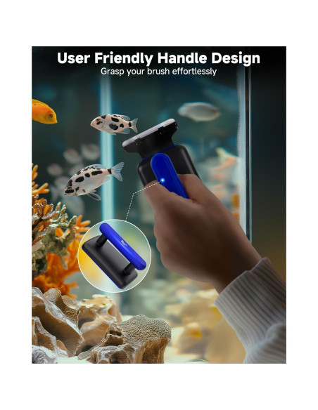 Limpiador Magnético para Acuarios AQQA M 0.5-1.0 cm