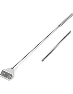 Raspador de Algas MiguCo de Acero Inoxidable 65cm con 10 Cuchillas 2