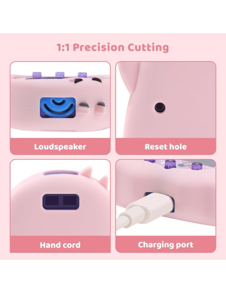 Funda de Silicona BUBBLELOGUS para Tamagotchi Uni - Rosa