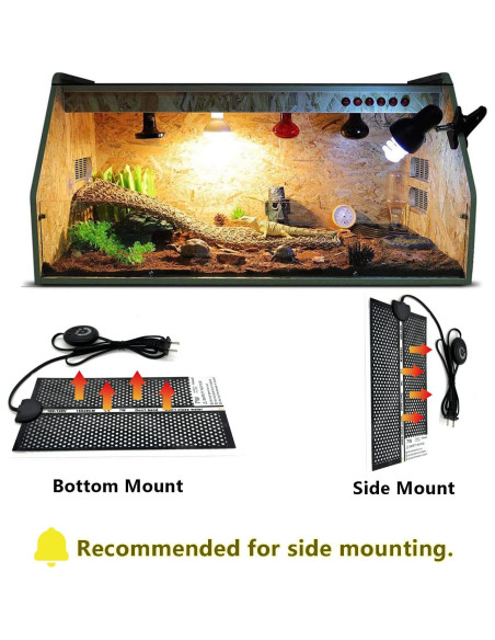 Almohadilla Térmica PeSandy 7W para Reptiles 27.9x15.2 cm