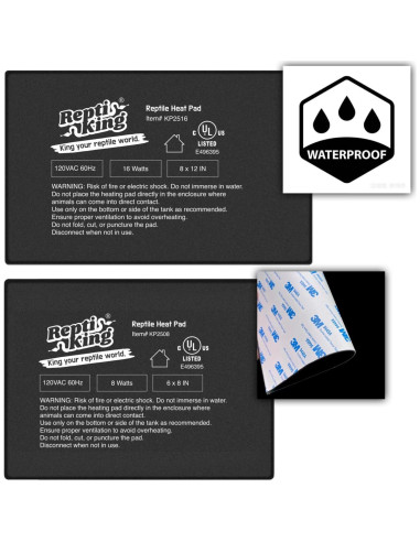 Almohadilla Térmica 8W ReptiKing para Reptiles y Terrarios