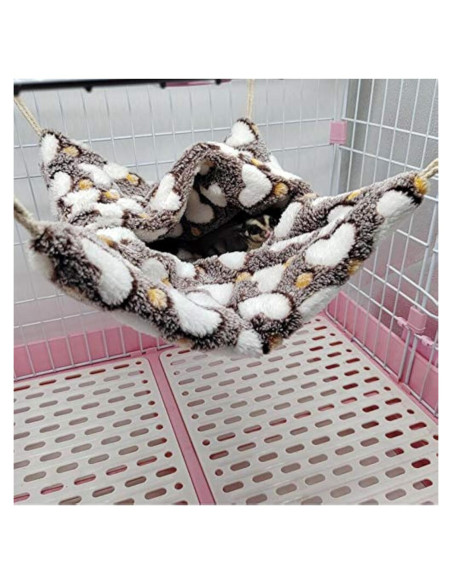 Hamaca Colgante para Pequeñas Mascotas ISMARTEN 34x36 cm