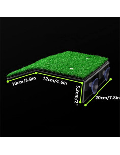Plataforma de Sol para Tortugas DoubleWood Grande - Rampa Acuario 2