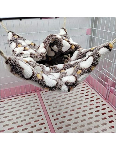 Hamaca Colgante para Pequeñas Mascotas ISMARTEN 34x36 cm