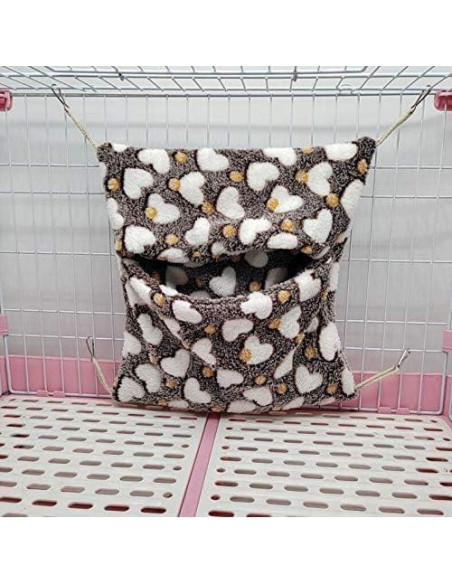 Hamaca Colgante para Pequeñas Mascotas ISMARTEN 34x36 cm