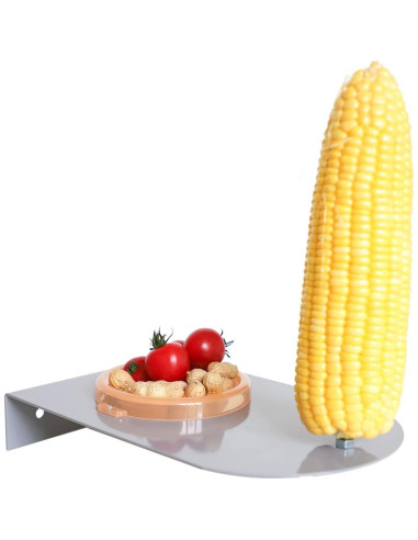 Comedero para Ardillas PFNRTH de Metal con Bandeja de Agua