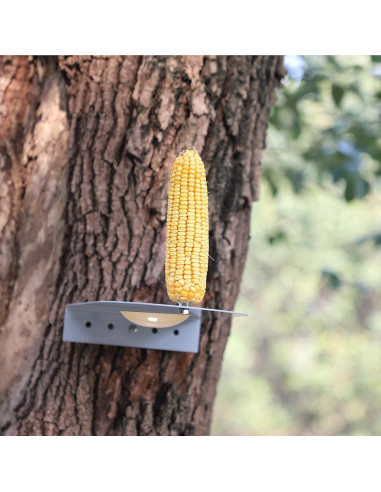 Comedero para Ardillas PFNRTH de Metal con Bandeja de Agua