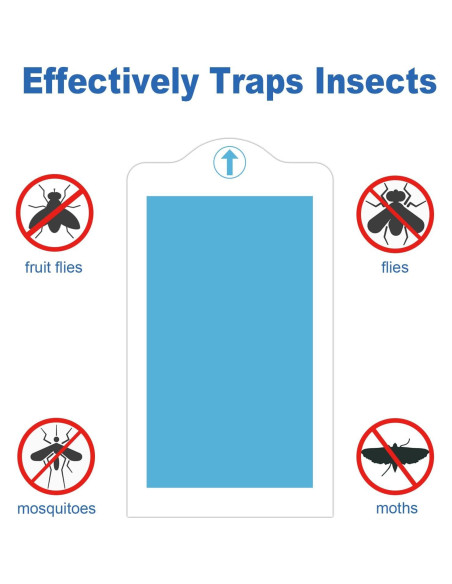 24 Recargas de Trampa para Insectos BURLAN QH009A 8.1x15cm
