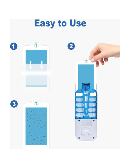 24 Recargas de Trampa para Insectos BURLAN QH009A 8.1x15cm