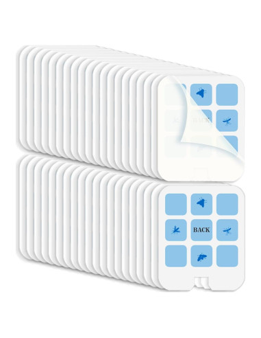 40 Tarjetas Adhesivas Reemplazo YourDaDa para Trampa Insectos
