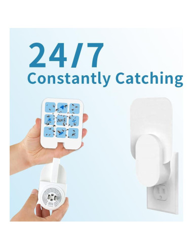 40 Tarjetas Adhesivas Reemplazo YourDaDa para Trampa Insectos