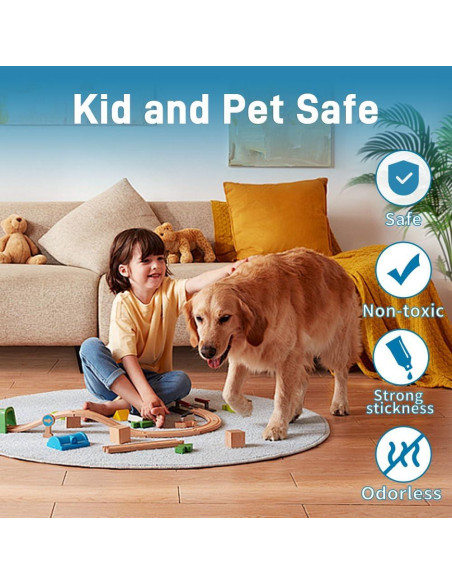 40 Tarjetas Adhesivas Reemplazo YourDaDa para Trampa Insectos 40 Tarjetas Adhesivas Reemplazo YourDaDa para Trampa Insectos