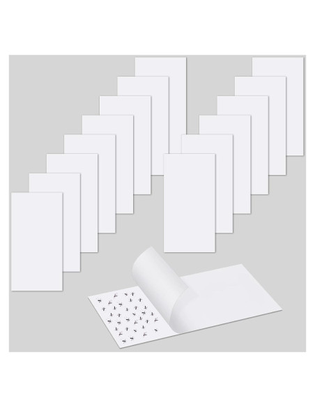 40 Tarjetas Adhesivas Kittmip para Trampas de Insectos 14.5x7.6cm