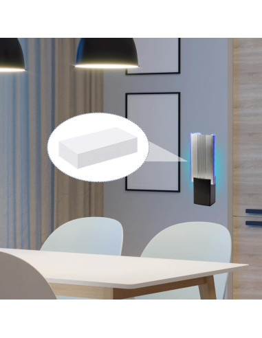 40 Tarjetas Adhesivas Kittmip para Trampas de Insectos 14.5x7.6cm