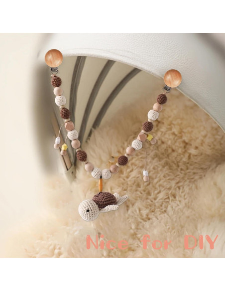 18 Clips de Chupete de Madera para Bebés - Accesorios Seguros