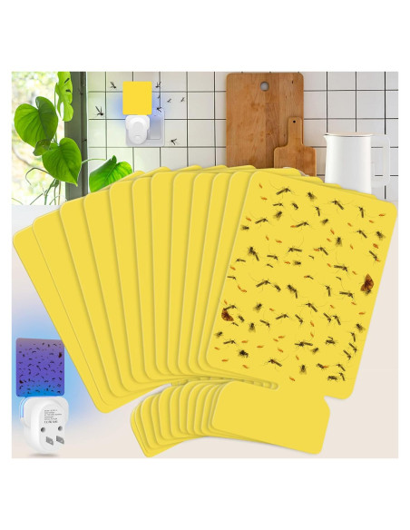 Kit de Recarga Trampa Insectos Voladores HiAnifri - 12 PCS Kit de Recarga Trampa Insectos Voladores HiAnifri - 12 PCS