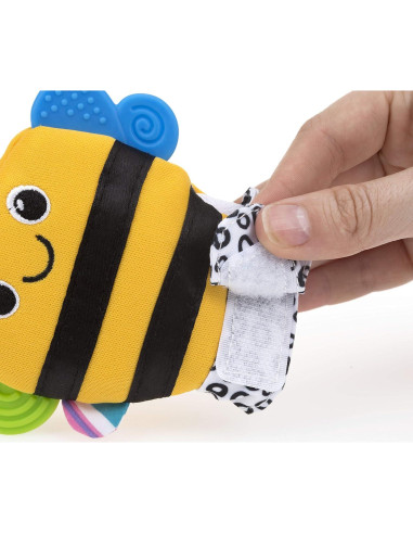 Mitón de Dentición Nuby Happy Handimals Abeja - Lavable