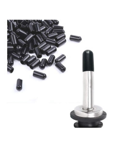 200 Cubiertas de Vertedor de Licor GOLF - Goma Negra 1.8cm
