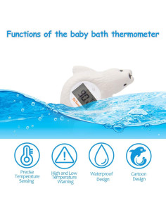 Termómetro de baño para bebés Doli Yearning DYWDJ005 LCD 2