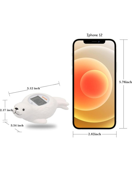 Termómetro de baño para bebés Doli Yearning DYWDJ005 LCD Termómetro de baño para bebés Doli Yearning DYWDJ005 LCD