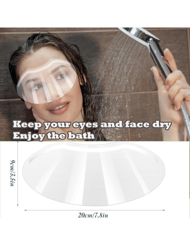 30 Protectores Faciales Desechables CLOEWCL para Ducha y Cirugía