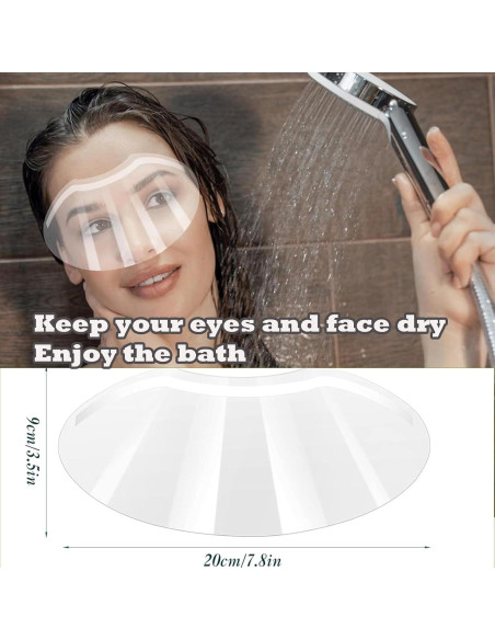 30 Protectores Faciales Desechables CLOEWCL para Ducha y Cirugía