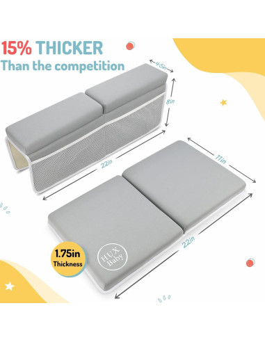 Juego de Almohadillas para Baño de Bebé HUX Baby - 2 Piezas