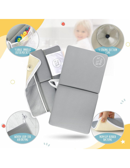 Juego de Almohadillas para Baño de Bebé HUX Baby - 2 Piezas