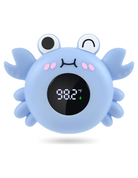 Termómetro de baño CHAMIUU cangrejo para bebés 11.2x9.4cm Termómetro de baño CHAMIUU cangrejo para bebés 11.2x9.4cm