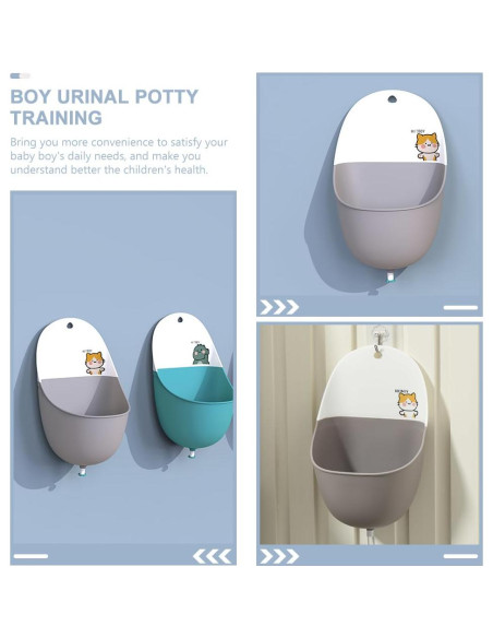 Orinal para Niños Totority con Diseño de Molino - 29x12cm Orinal para Niños Totority con Diseño de Molino - 29x12cm