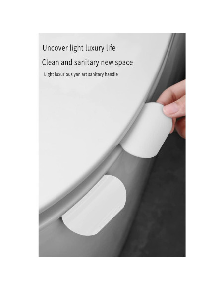 Elevador de Asiento de Inodoro DazzyD - Blanco, 2 Piezas