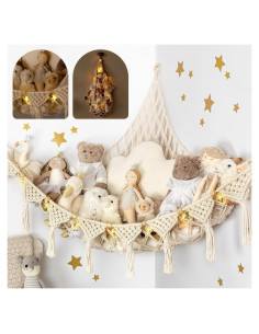 Hamaca de Peluches TIDYTEDS Triangular Algodón 100% Helado