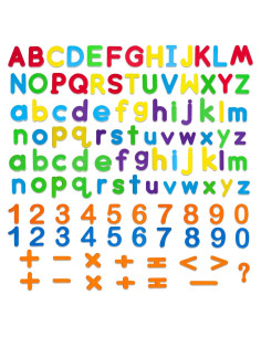 Juego de Letras y Números Magnéticos LovesTown 112 PCS