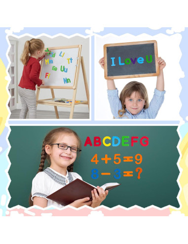 Juego de Letras y Números Magnéticos LovesTown 112 PCS