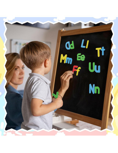Juego de Letras y Números Magnéticos LovesTown 112 PCS