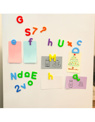 Juego de Letras y Números Magnéticos LovesTown 112 PCS