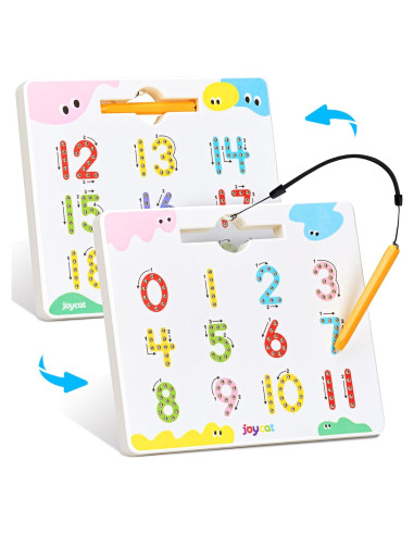 Tablero Magnético de Trazado JoyCat 1-20 para Niños