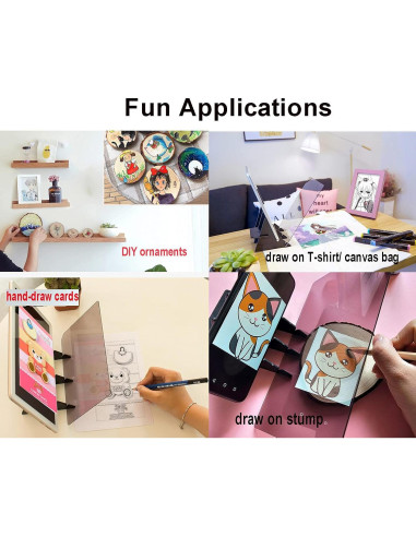 Tablero de Dibujo Óptico B5 PENINSULA LOVE con Soporte