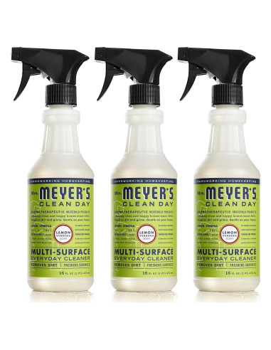 Limpiador Multiusos Mrs. Meyer's 473 ml - Verbena de Limón, Paquete de 3