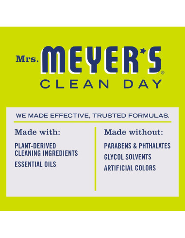 Limpiador Multiusos Mrs. Meyer's 473 ml - Verbena de Limón, Paquete de 3