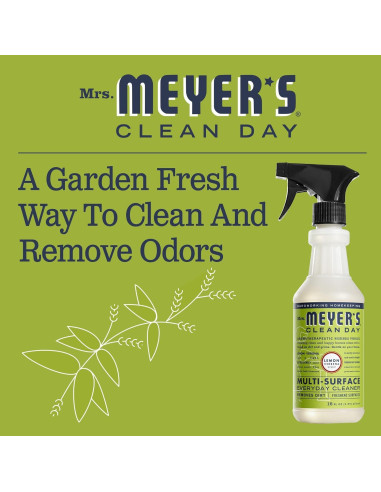 Limpiador Multiusos Mrs. Meyer's 473 ml - Verbena de Limón, Paquete de 3