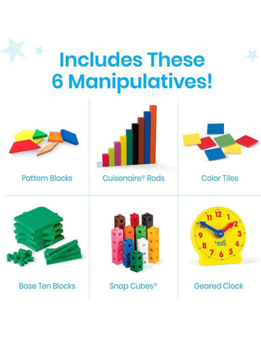 Kit de Manipulativos Matemáticos Hand2mind 93538 para K-2