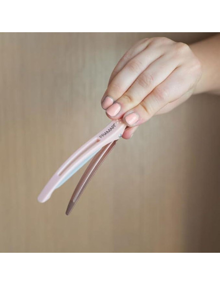 Clips para Cabello Framar Sin Marcas 10 Piezas Neutros