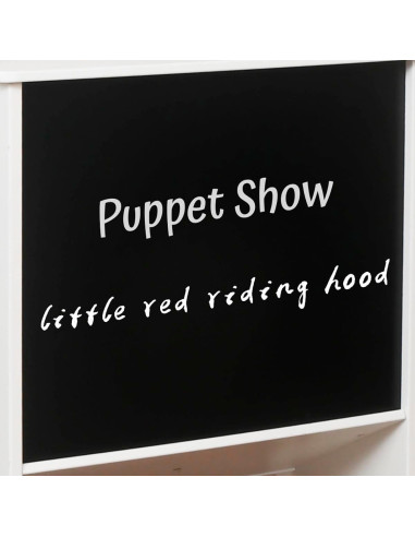 Juego de supermercado de madera Touch Us con carrito y 26 piezas